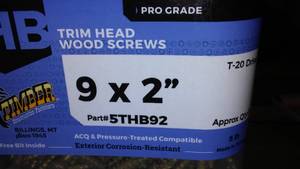 lot 374 image: Trim Head Wood Screw.10lbs (2)