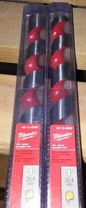 lot 396 image: (2) Milwaukee Drill Bits