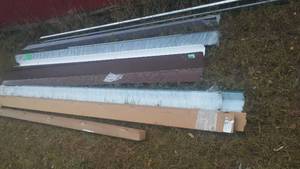 lot 504 image: Misc. Meta Flashing and Trim.