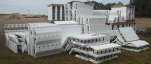 lot 509 image: Fox Blocks Insulated Concrete Forms Includes Brick Ledge.