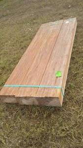 lot 513 image: 3 Composite Beams. 96 X 12 X 7.5