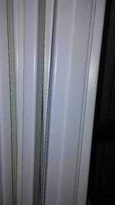 lot 724 image: White Vinyl J Channel