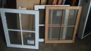 lot 735 image: (3) Barn Sash Windows.