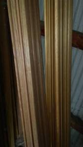 lot 759 image: (6) Oak Base Molding.  16 ft.