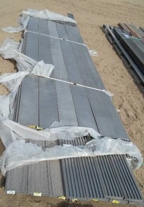 lot 580 image: Composite Decking Gray.