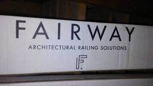 lot 770 image: 2 Bronze Railing Sections by Fairway 6 foot each.