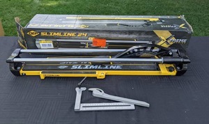 lot 72 image: QEP Slimline 24 Tile Cutters