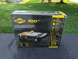 lot 33 image: QEP 700XT 34 HP Wet Tile Saw with 7 in. Blade and Table Extension