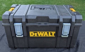 lot 4 image: DeWALT TOUGHSYSTEM 2.0 Tool Box with Drive Tools (14, 12, 38), Specialty BitsTools, and Combination Wrenches