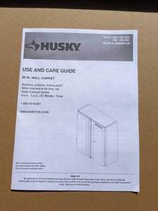 lot 76 image: Husky 28 Wall Cabinet
