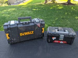 lot 88 image: DeWalt Tough System Tool Box and Husky Tool Box