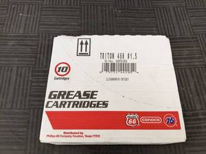 lot 151 image: NEW Phillips 66 Triton 460 #1.5 14 Oz. Grease Cartridges, Pack of 10