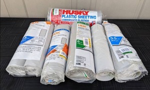 lot 103 image: Assortment of Plastic Sheeting