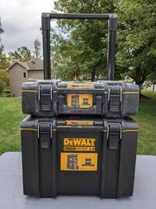 lot 120 image: Dewalt Tough System 2.0 Mobile Toolbox