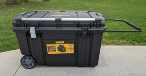 lot 121 image: Dewalt Tough Chest Mobile Storage