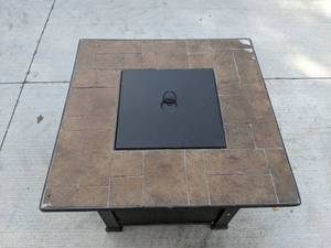 lot 221 image: Square Propane Fire Pit