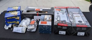 lot 204 image: Door Hardware  Schlage Hall & Closet and Bed & Bath, Keyless Exterior Door Set, Kwikset Front Door Lock Sets, and More