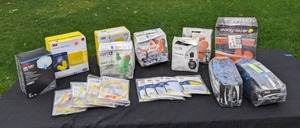 lot 156 image: A Collection of Respirators, Ear Plugs, Gloves and Safety Ear Muffs