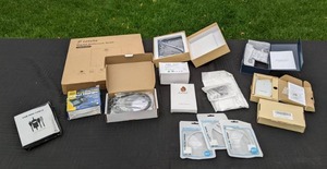 lot 170 image: A Variety of Tech Items, Bathroom Scale and Wart Removal Pen