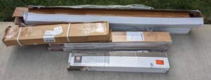 lot 176 image: Various Boxes of Flooring  Trafficmaster Peel & Stick, Home Decorators Collection, Nexus Planks, and More