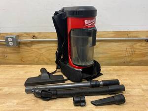 lot 3 image: MILWAUKEE M18 FUEL 18-Volt Lithium-Ion Brushless 1 Gal. Cordless 3-in-1 Backpack Vacuum (Tool-Only)