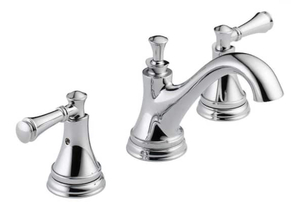 lot 24 image: DELTA Silverton 8 in. Widespread 2-Handle Bathroom Faucet in Chrome
