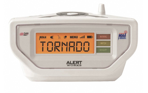 lot 35 image: ALERT WORKS EAR-10WH Emergency Weather Hazard Radio - White