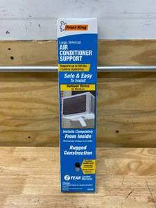 lot 108 image: FROST KING 3.75 in. x 18.125 in. Air Conditioner Small Support Brackets hold up to 160 lbs.