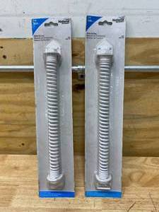 lot 110 image: NATIONAL HARDWARE Lot of 2-  14 in. White Door and Gate Springs