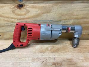 lot 66 image: MILWAUKEE 7 Amp Corded 12 in. Corded Right-Angle Drill