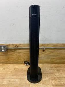 lot 67 image: UTILITECH 33-in 2 in 1 Ceramic Digital Tower FanHeater