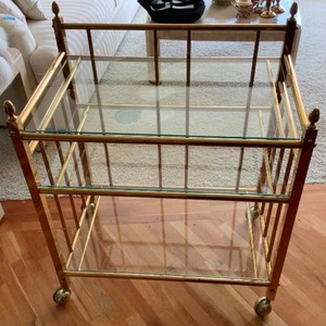 Rolling Bar Cart