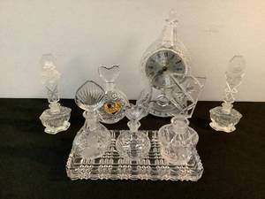 Set of Crystal decanters