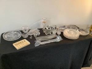 Glass and Crystal Lot