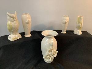 Cream Colored Ceramic Dcor