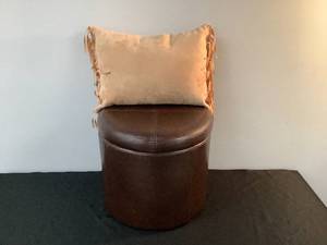 Ottoman and Pillow