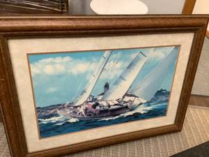 Sail Boat Print