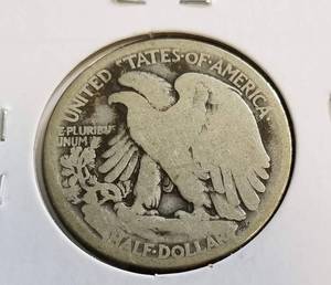 1916 US WALKING LIBERTY HALF DOLLAR