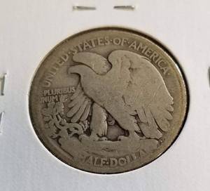 1916-D WALKING LIBERTY HALF DOLLAR