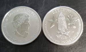 1 TROY OZ .999 FINE SILVER (2 X � OZ 2015 CANADA SPECIAL SERVICE)