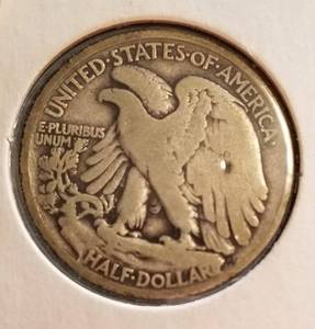1917 WALKING LIBERTY HALF DOLLAR