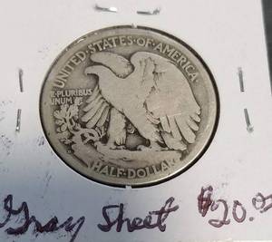 1918-D WALKING LIBERTY HALF DOLLAR