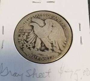 1921-S WALKING LIBERTY HALF DOLLAR
