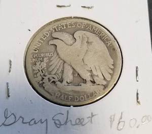 1919-D WALKING LIBERTY HALF DOLLAR