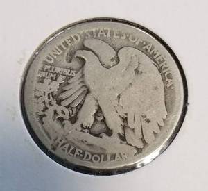 1920-D WALKING LIBERTY HALF DOLLAR