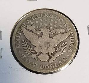 1893 US BARBER HALF DOLLAR