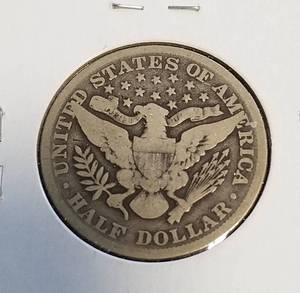 1899 US BARBER HALF DOLLAR