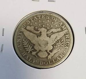 1913 US BARBER HALF DOLLAR
