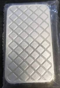 5 TROY OZ .999 FINE SILVER BAR WALKING LIB DESIGN SEALED