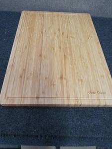 Classic Cuisine Large Bamboo Cuttin...